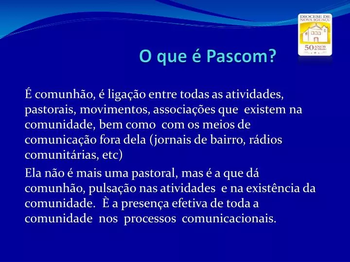 o que pascom