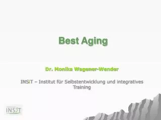 best aging