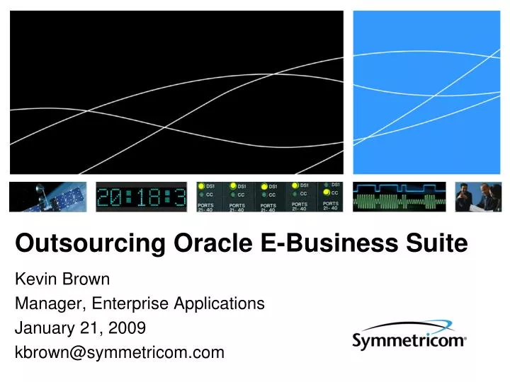 outsourcing oracle e business suite