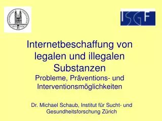 Internetbeschaffung von legalen und illegalen Substanzen