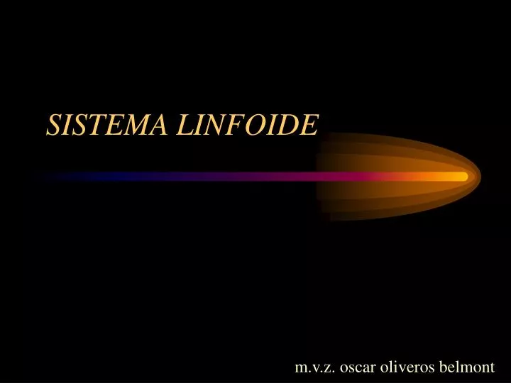 sistema linfoide