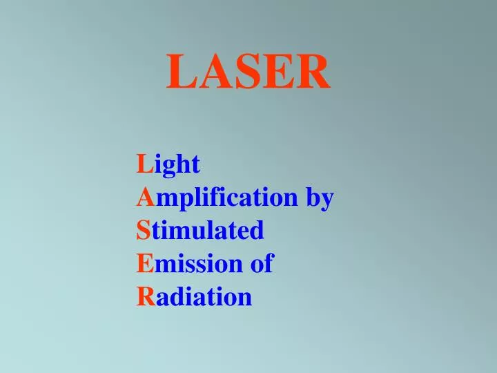 laser