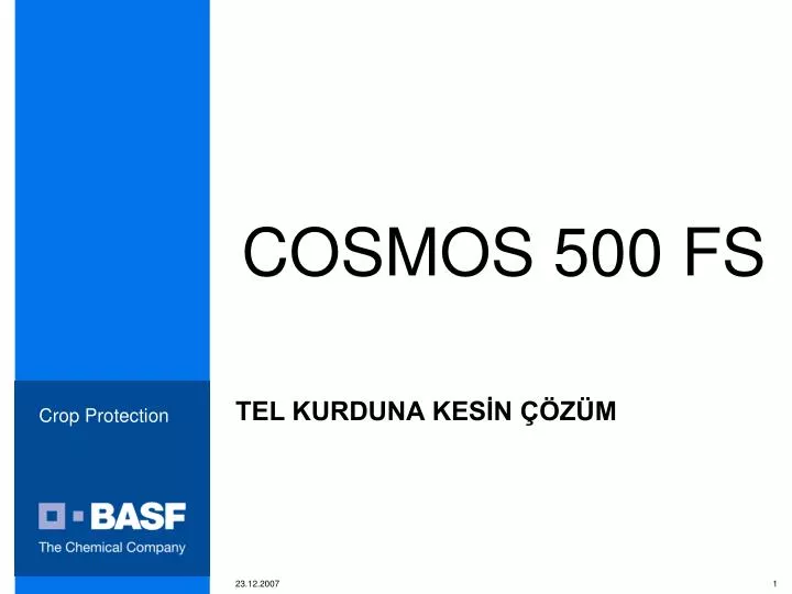 cosmos 500 fs