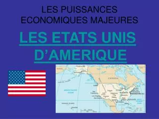 LES PUISSANCES ECONOMIQUES MAJEURES