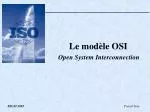 Open System Interconnection - slide 1