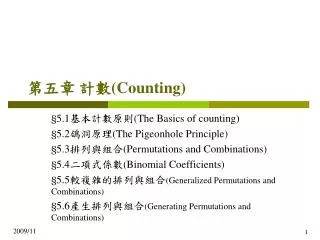 counting