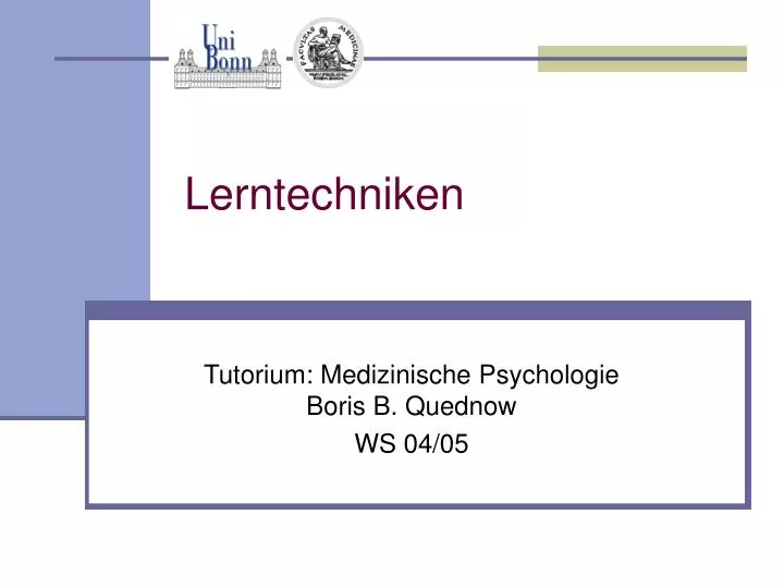 lerntechniken