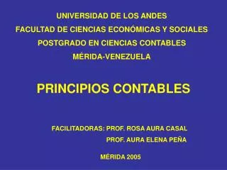 principios contables