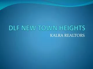 dlf new town heights gurgaon sector 86*9873471133*DLF*921309