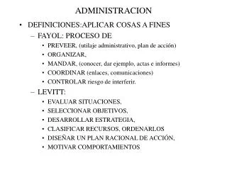 administracion
