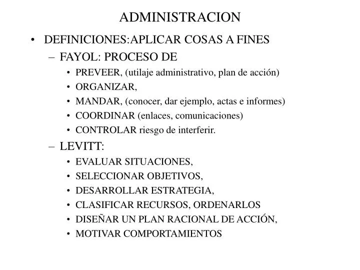 administracion