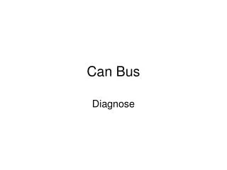 can bus