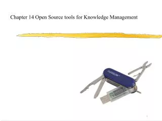 chapter 14 open source tools for knowledge management