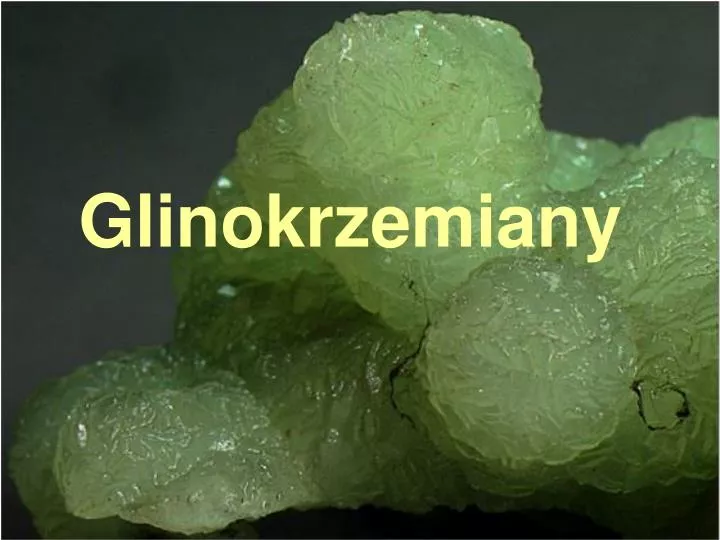 glinokrzemiany