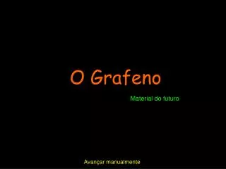 o grafeno