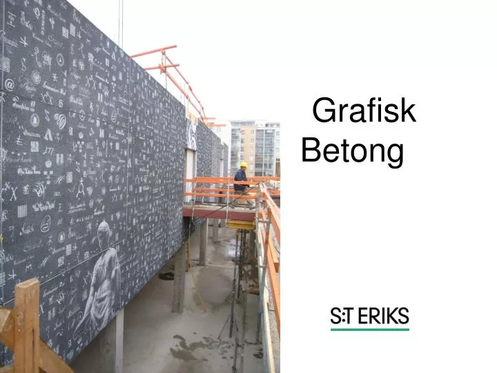 grafisk betong