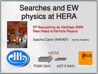 Searches and EW physics at HERA