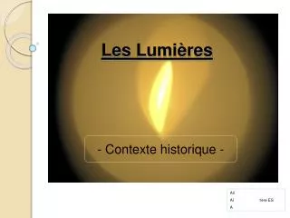 les lumi res