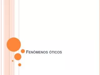 fen menos ticos