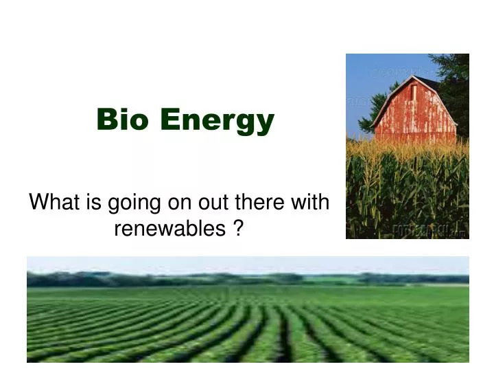 bio energy
