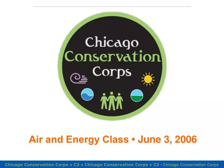 air and energy class june 3 2006
