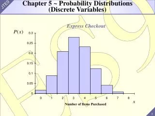 Chapter 5 ~ Probability Distributions (Discrete Variables)