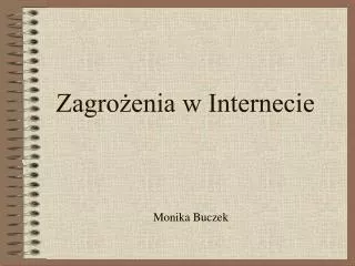 zagro enia w internecie