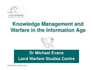 Knowledge and Warfare: The Revolution in Military Affairs