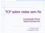 TCP sobre redes sem fio - slide 1