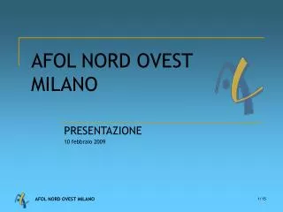 AFOL NORD OVEST MILANO