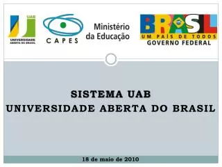 Sistema UAB Universidade Aberta do Brasil