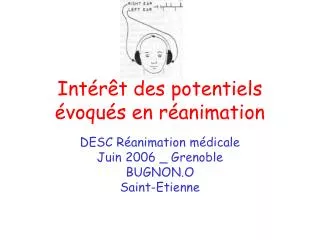int r t des potentiels voqu s en r animation