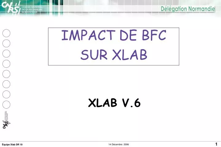 impact de bfc sur xlab