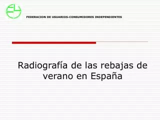 Radiografía de las rebajas de verano en España
