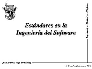 est ndares en la ingenier a del software