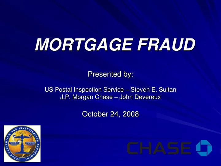 mortgage fraud