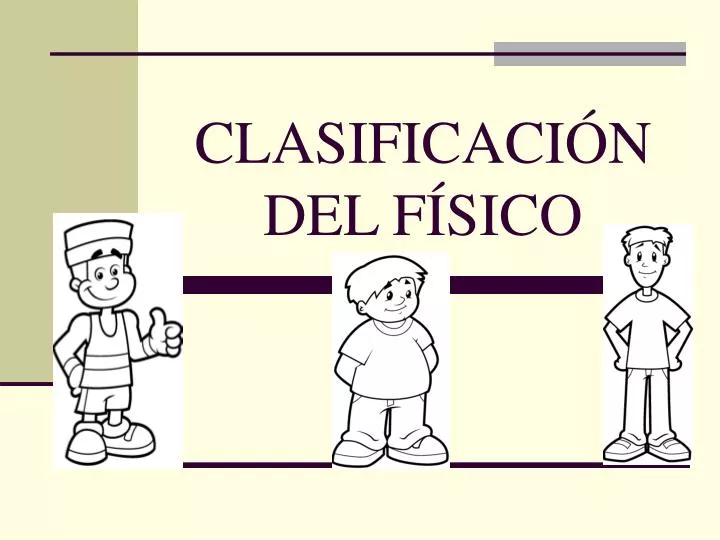 clasificaci n del f sico