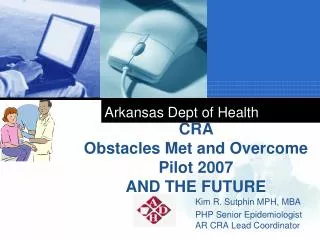 Arkansas Dept of Health