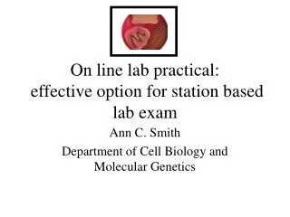 On line lab practical: effective option for station based lab exam