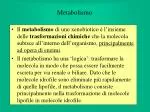 Metabolismo - slide 1