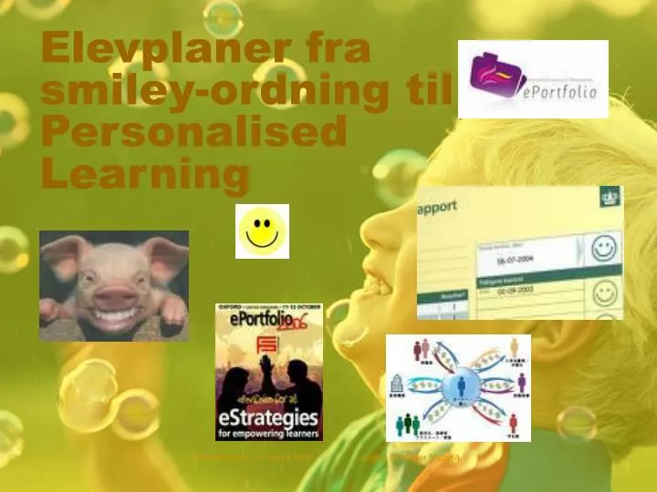 elevplaner fra smiley ordning til personalised learning