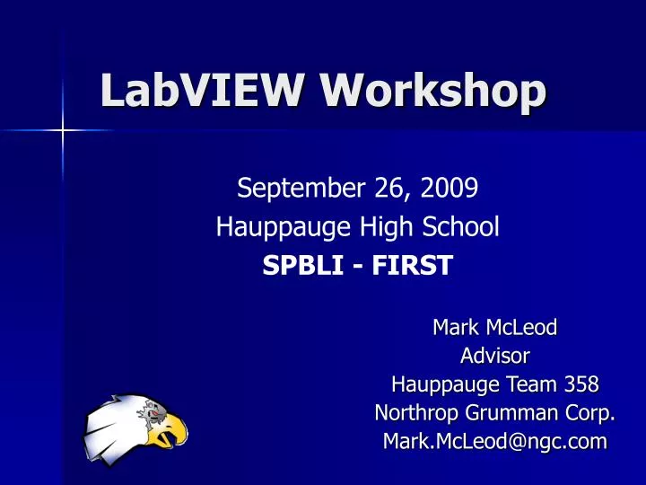 labview workshop