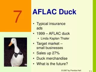 AFLAC Duck