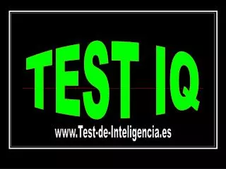 TEST IQ