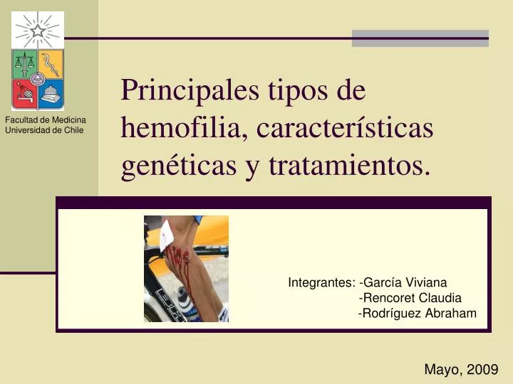 principales tipos de hemofilia caracter sticas gen ticas y tratamientos