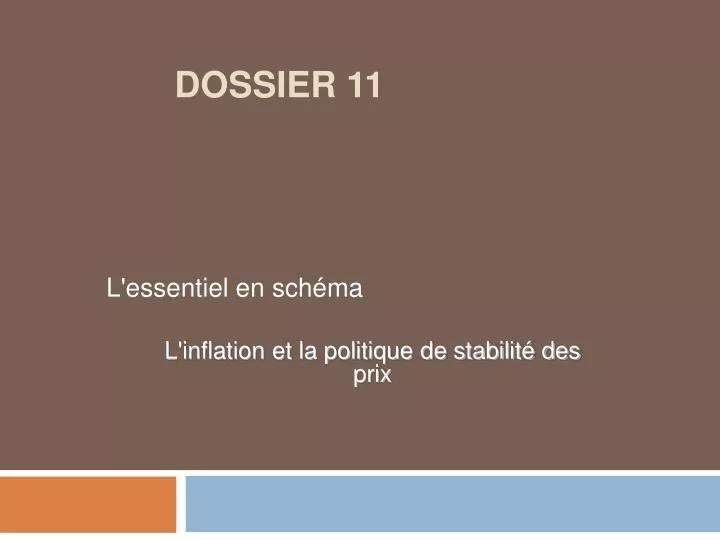 dossier 11