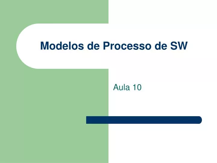 modelos de processo de sw