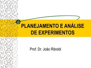 planejamento e an lise de experimentos