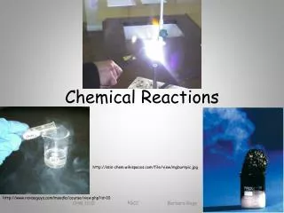 Chemical Reactions