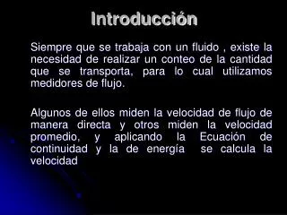 introducci n